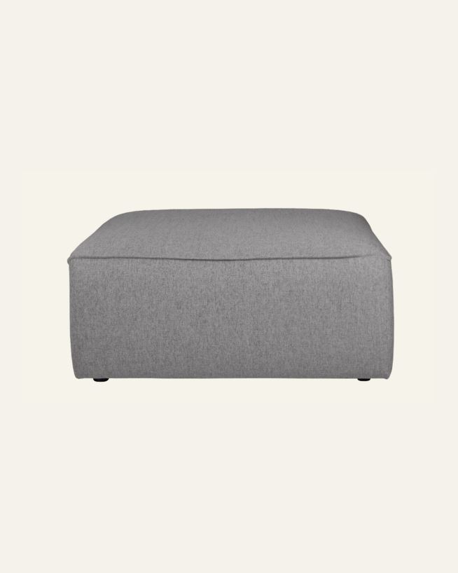 Moduulipuffi harmaa - 93x93x44 cm harmaa - 1