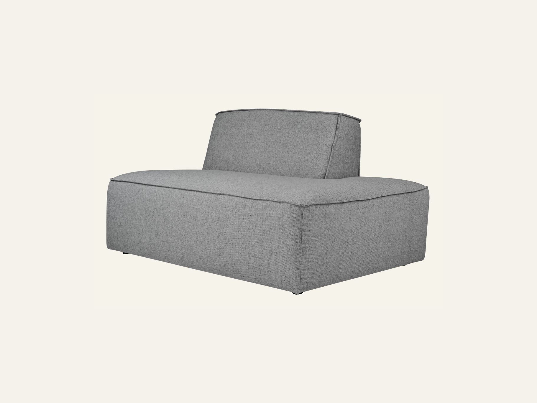 Moduulisohvaosa avoin pääty oikea harmaa - 3