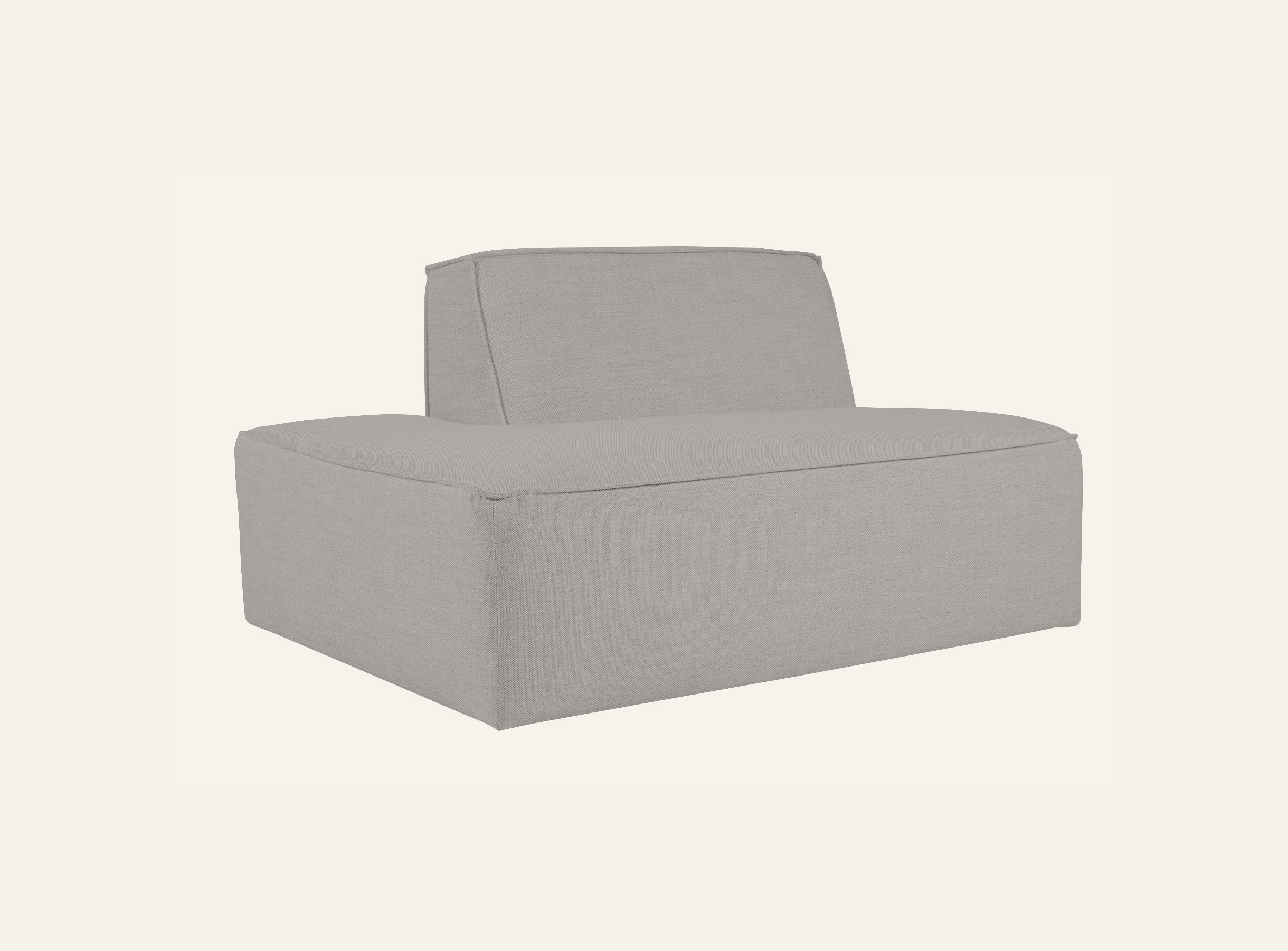 Moduulisohvaosa avoin pääty vasen harmaa - 2
