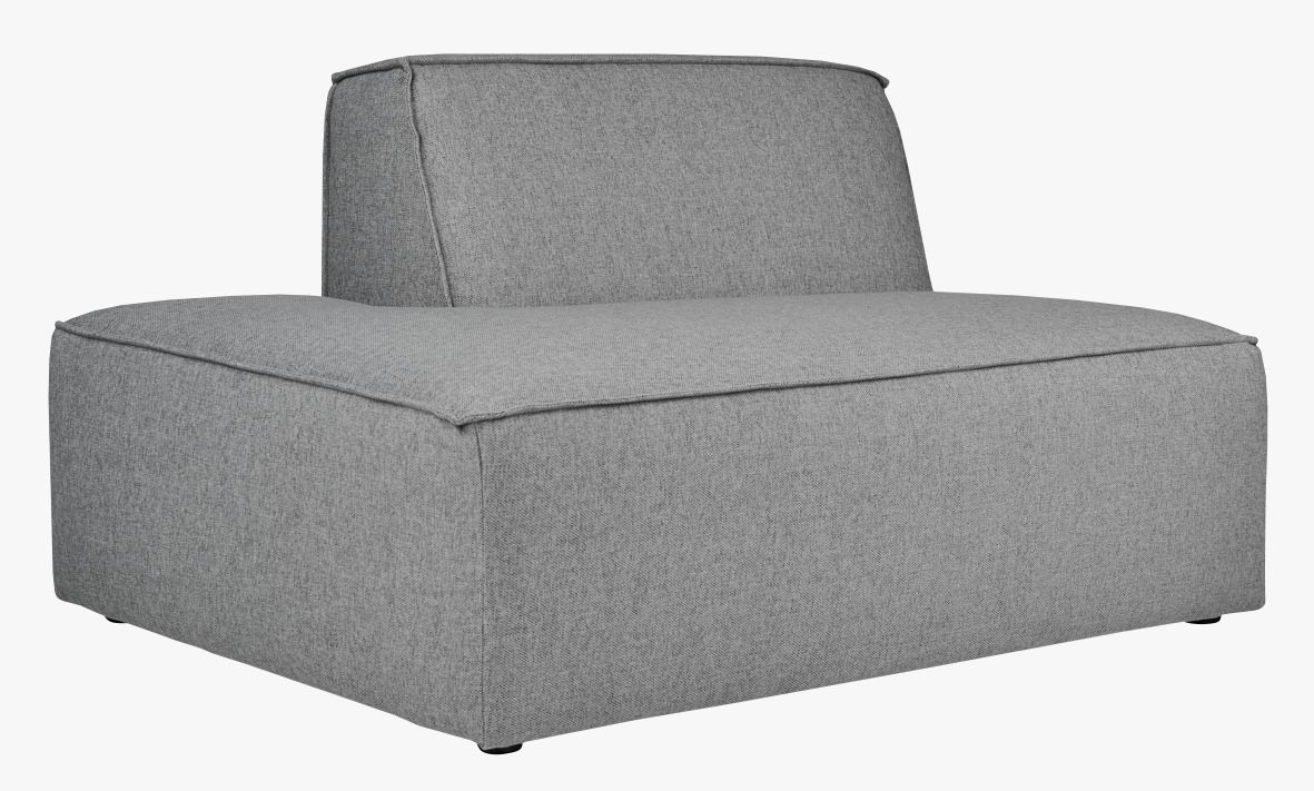 Moduulisohvaosa avoin pääty vasen harmaa - 3