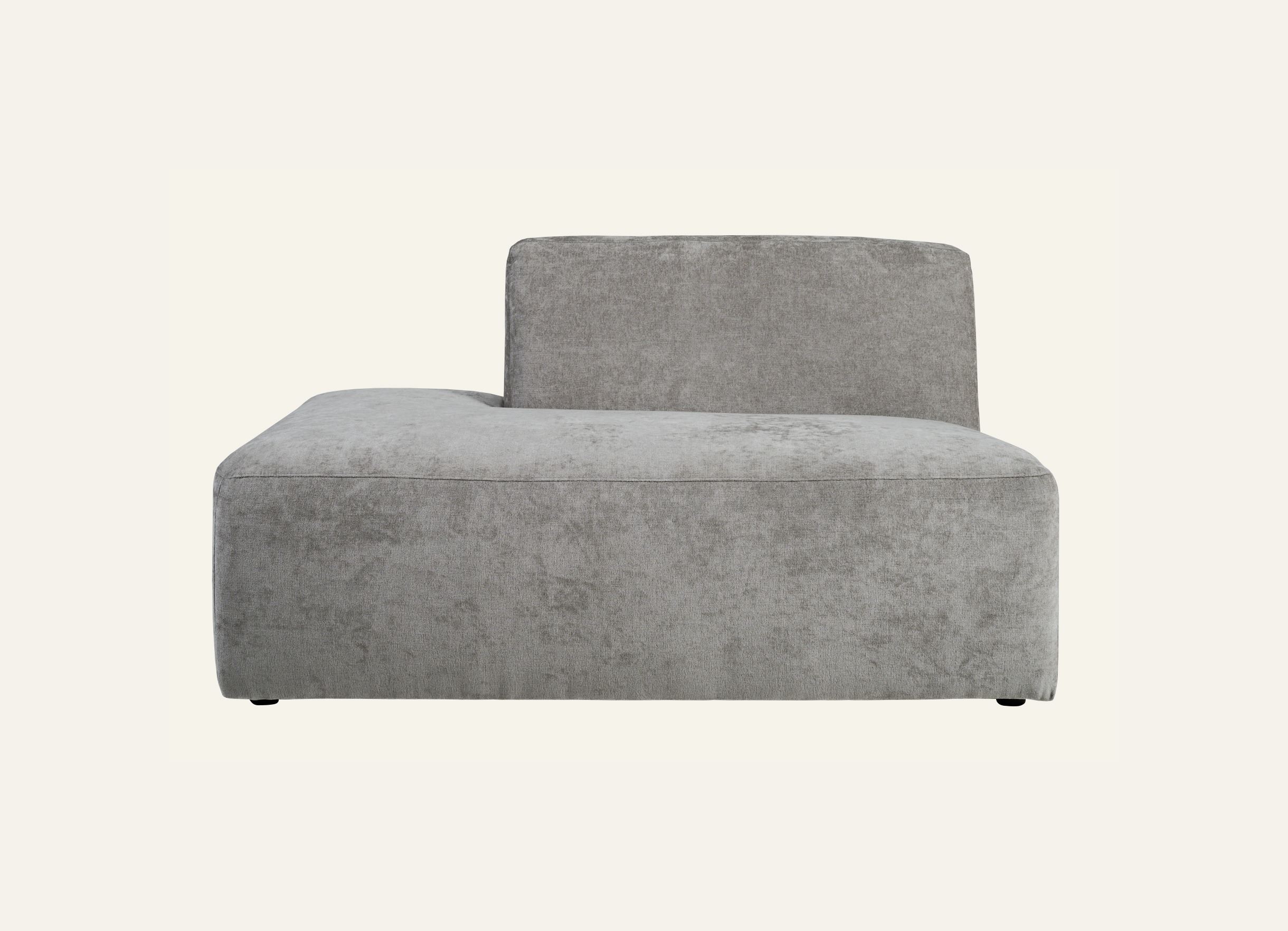 Moduulisohvaosa avoin pääty vasen harmaa - 2