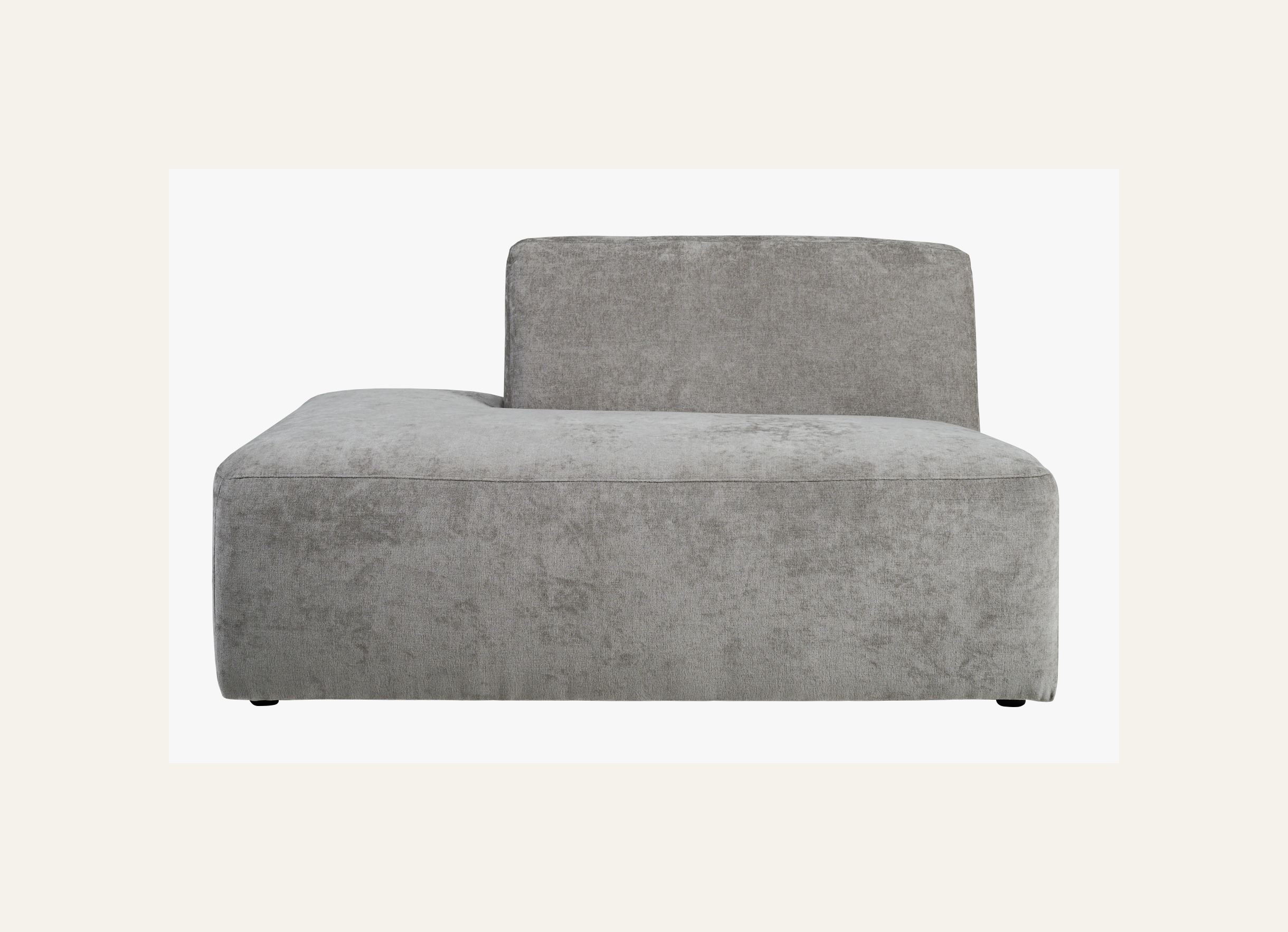 Moduulisohvaosa avoin pääty vasen harmaa - 2