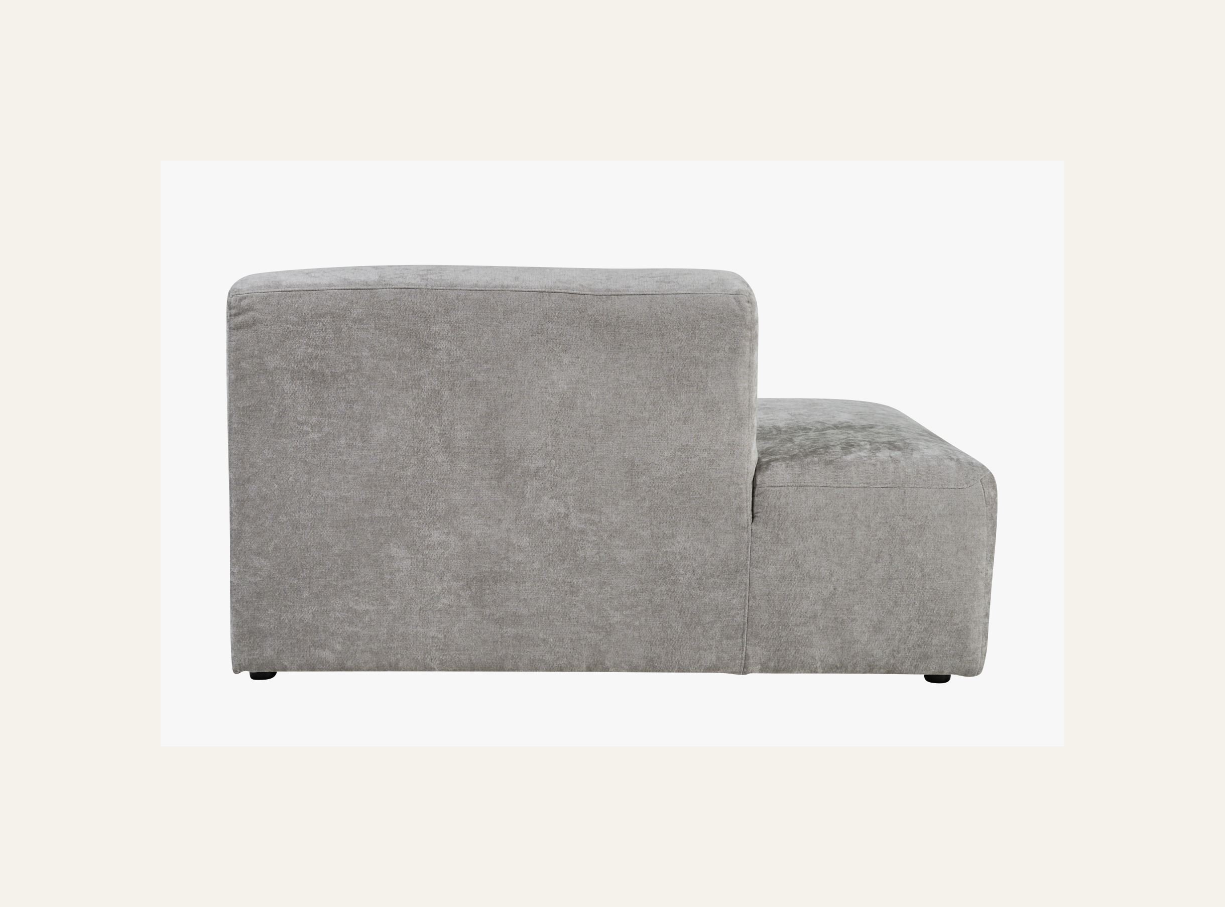 Moduulisohvaosa avoin pääty vasen harmaa - 3