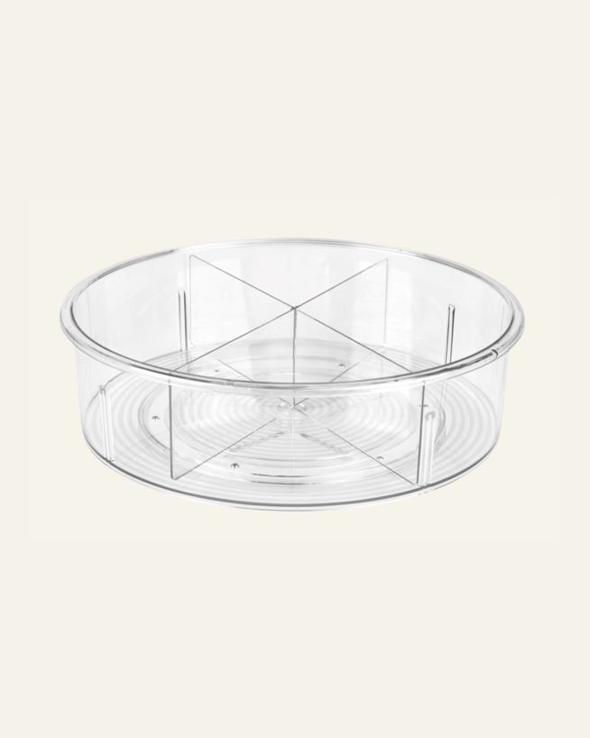 Tarjotin läpikuultava - 30,3x30,3x9,3 cm läpikuultava - 1