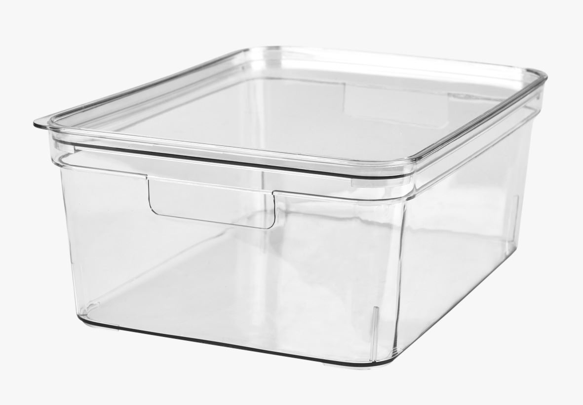 Säilytyslaatikko läpikuultava - 10