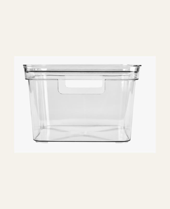 Säilytyslaatikko läpikuultava - 25x25x15,5 cm läpikuultava - 1