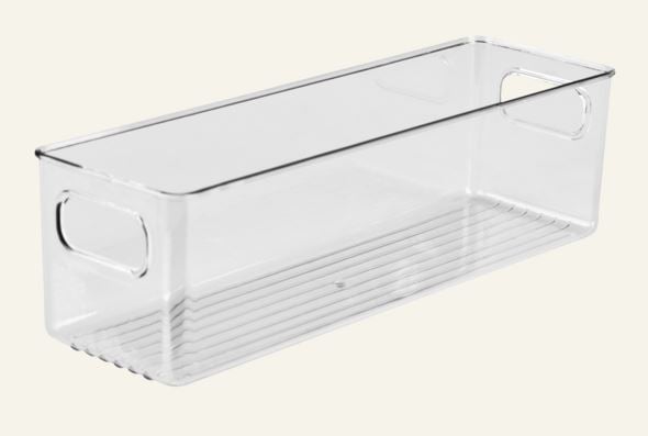 Kapea säilytyslaatikko läpikuultava - 8