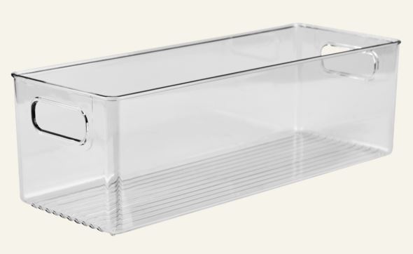 Kapea säilytyslaatikko läpikuultava - 9