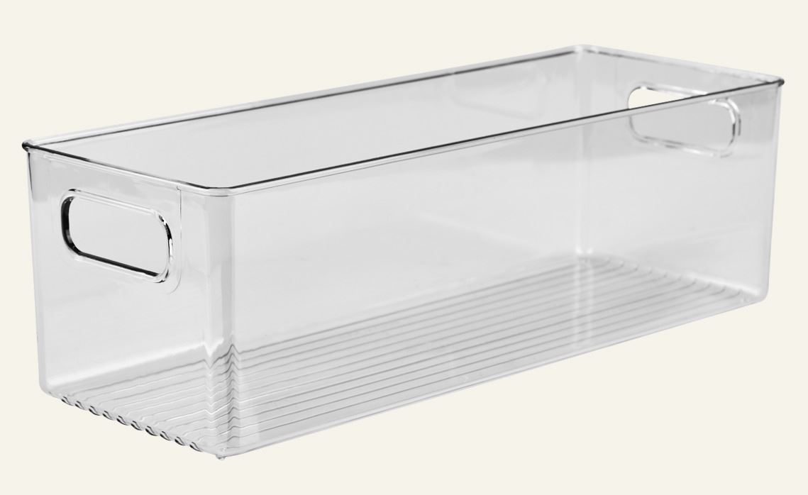 Kapea säilytyslaatikko läpikuultava - 9