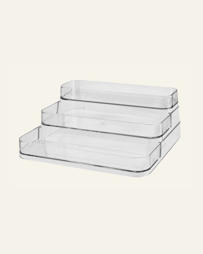 Säilytysteline läpikuultava - 24,3x26,6x10,3 cm läpikuultava - 1