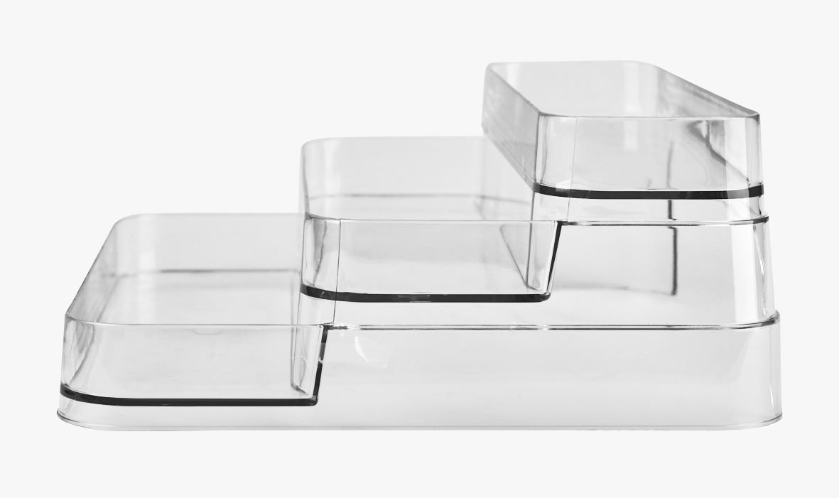 Säilytysteline läpikuultava - 4