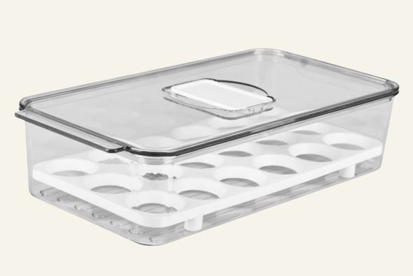 Säilytyslaatikko luonnonvalkoinen - 4