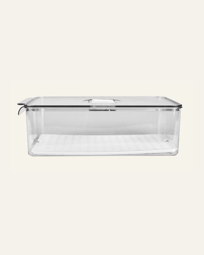 Säilytyslaatikko luonnonvalkoinen - 11x34x9 cm luonnonvalkoinen - 1