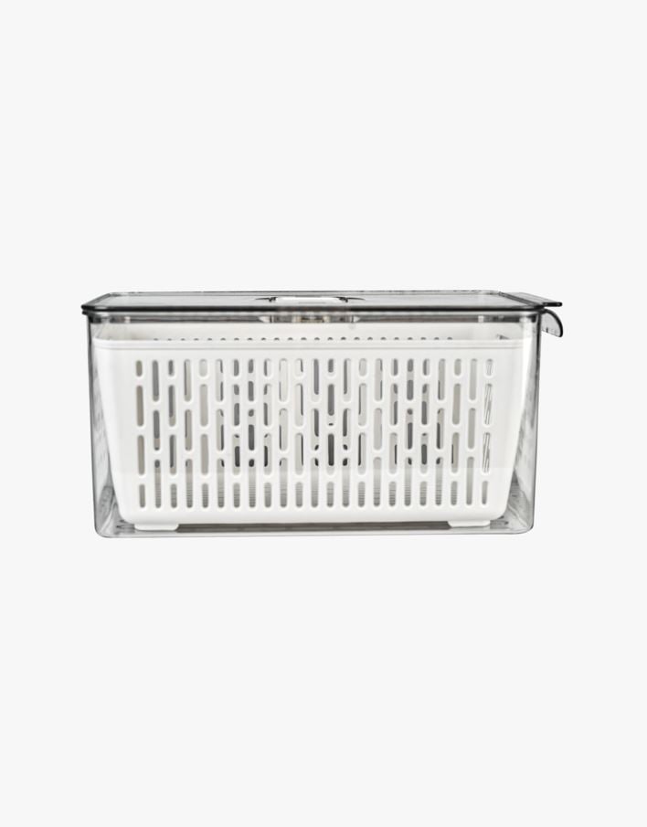 Säilytyslaatikko luonnonvalkoinen - 21x32,5x15,5 cm luonnonvalkoinen - 1