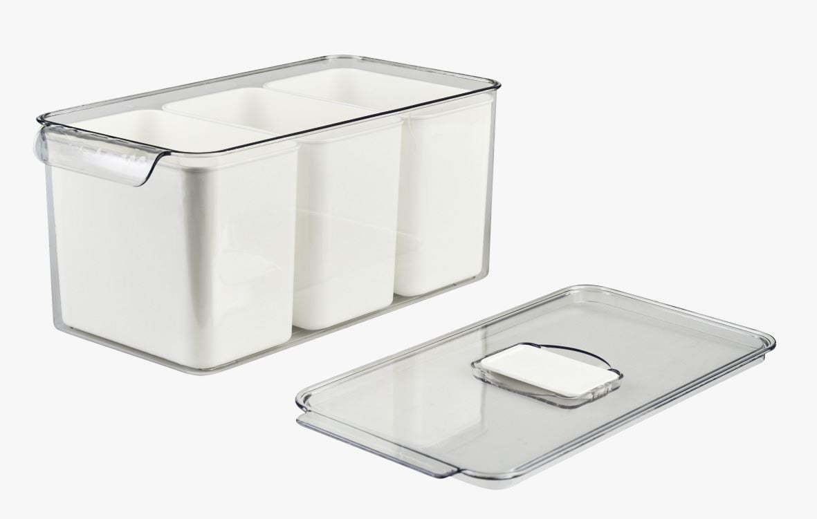 Säilytyslaatikko luonnonvalkoinen - 7