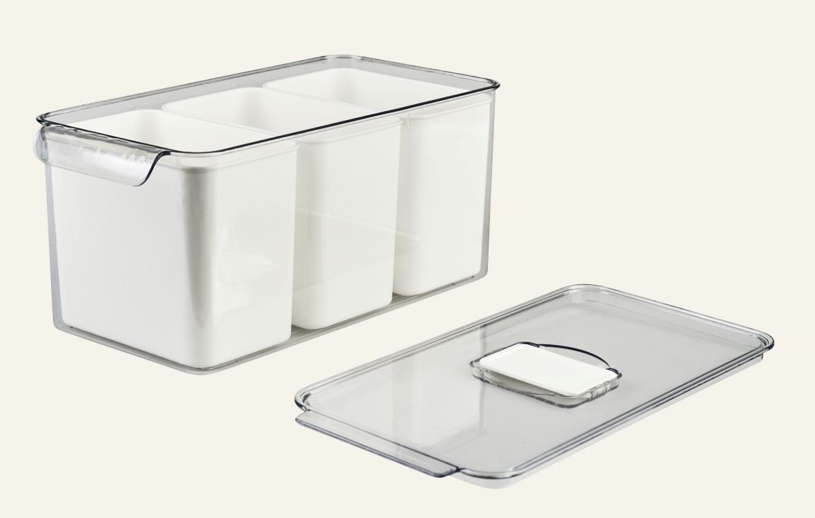 Säilytyslaatikko luonnonvalkoinen - 7