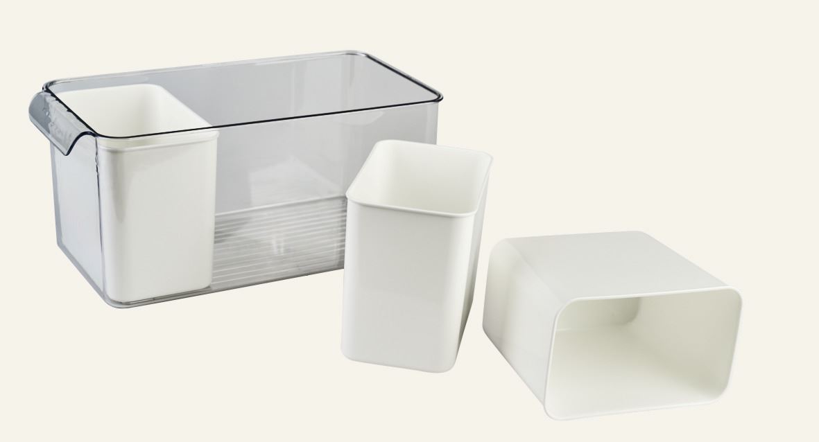 Säilytyslaatikko luonnonvalkoinen - 5