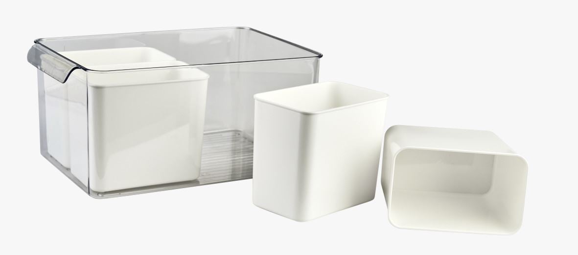 Säilytyslaatikko luonnonvalkoinen - 7