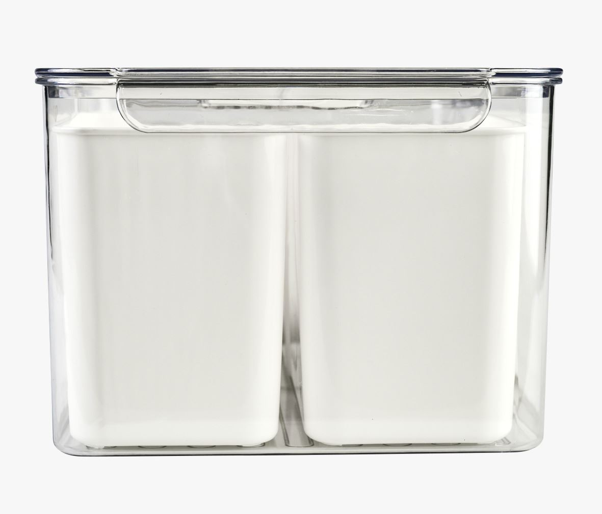 Säilytyslaatikko luonnonvalkoinen - 3