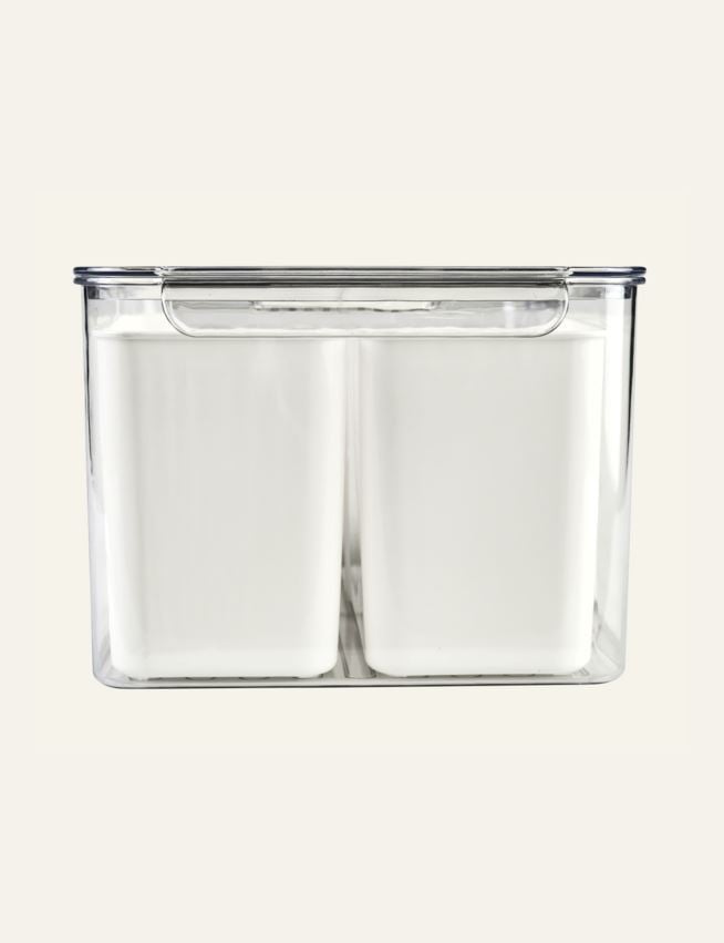 Säilytyslaatikko luonnonvalkoinen - 3