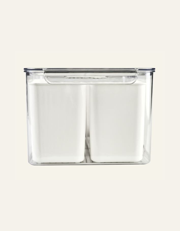 Säilytyslaatikko luonnonvalkoinen - 3