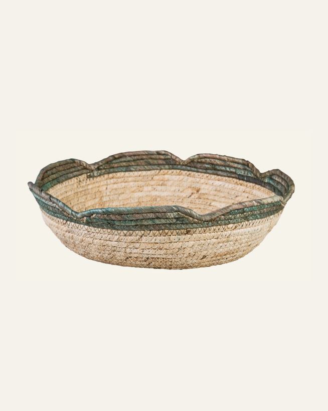 Koristekulho meriheinää - 33x33x10 cm meriheinää - 1