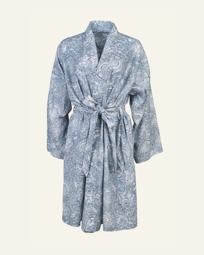 Kimono vaaleansininen - 75x105 cm vaaleansininen - 1