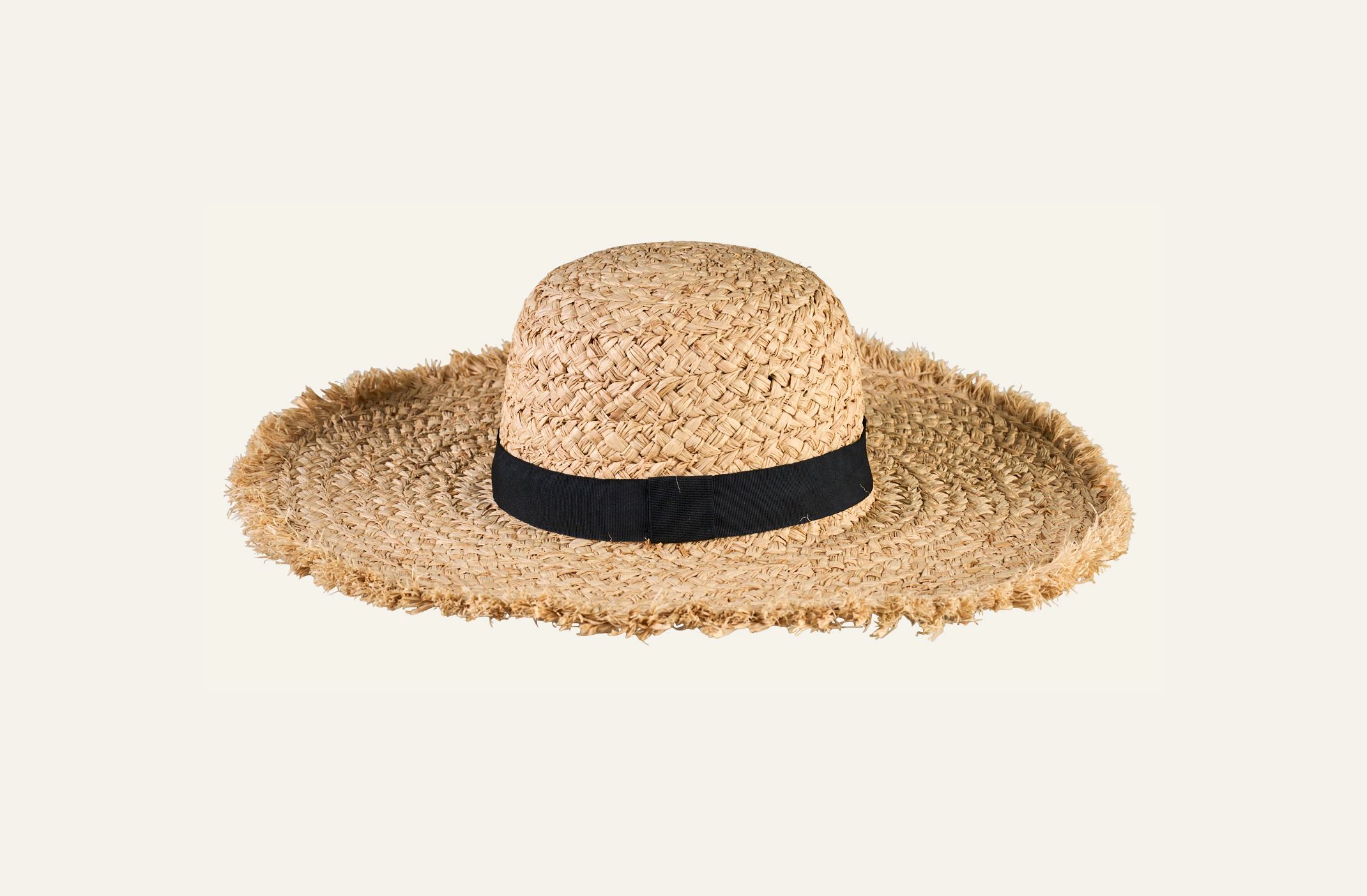 Olkihattu luonnonväri - 2