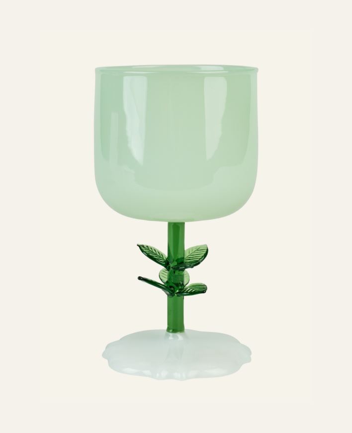 Viinilasi vihreä - 230ml vihreä - 1