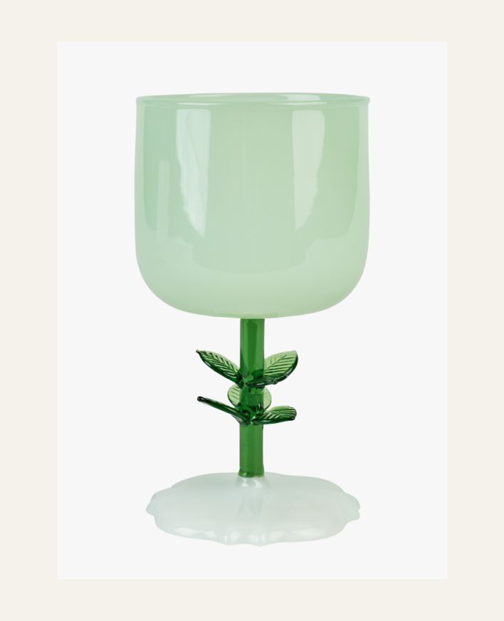 Viinilasi vihreä - 230ml vihreä - 1
