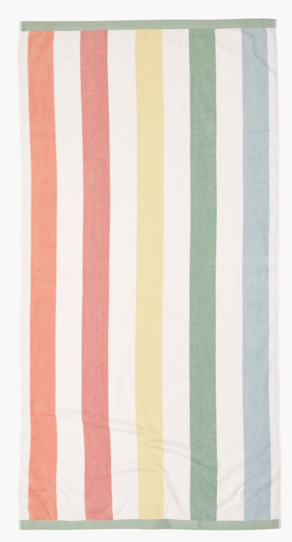 Kylpypyyhe moniväri/roosa - 90x180 cm moniväri/roosa - 1
