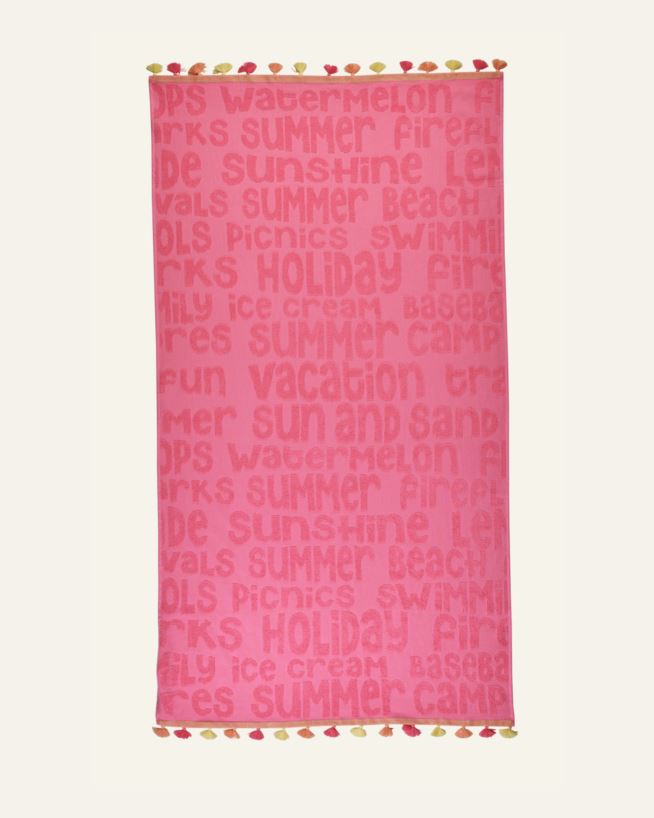 Kylpypyyhe vaaleanroosa - 80x150 cm vaaleanroosa - 1