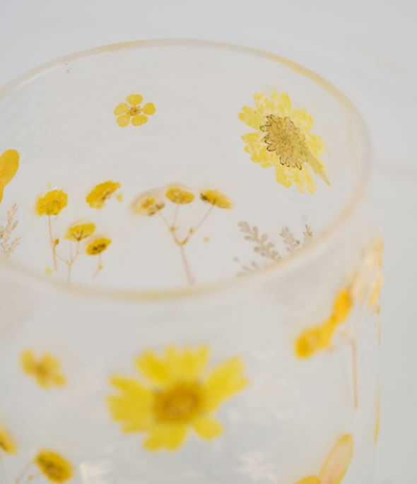 Kynttilälyhty moniväri/keltainen - 2