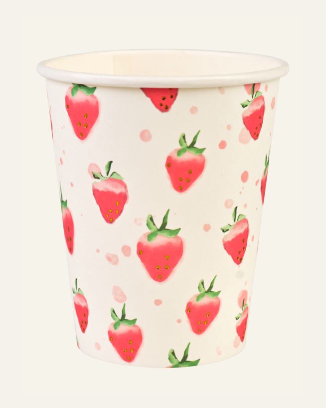 Pahvimuki 8 kpl moniväri/punainen - 250 ml moniväri/punainen - 1