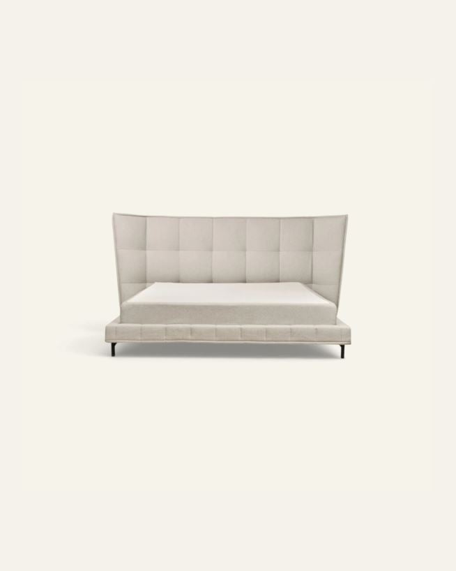 Sänky medium/kiinteä luonnonväri - 180x200x44 cm luonnonväri - 1