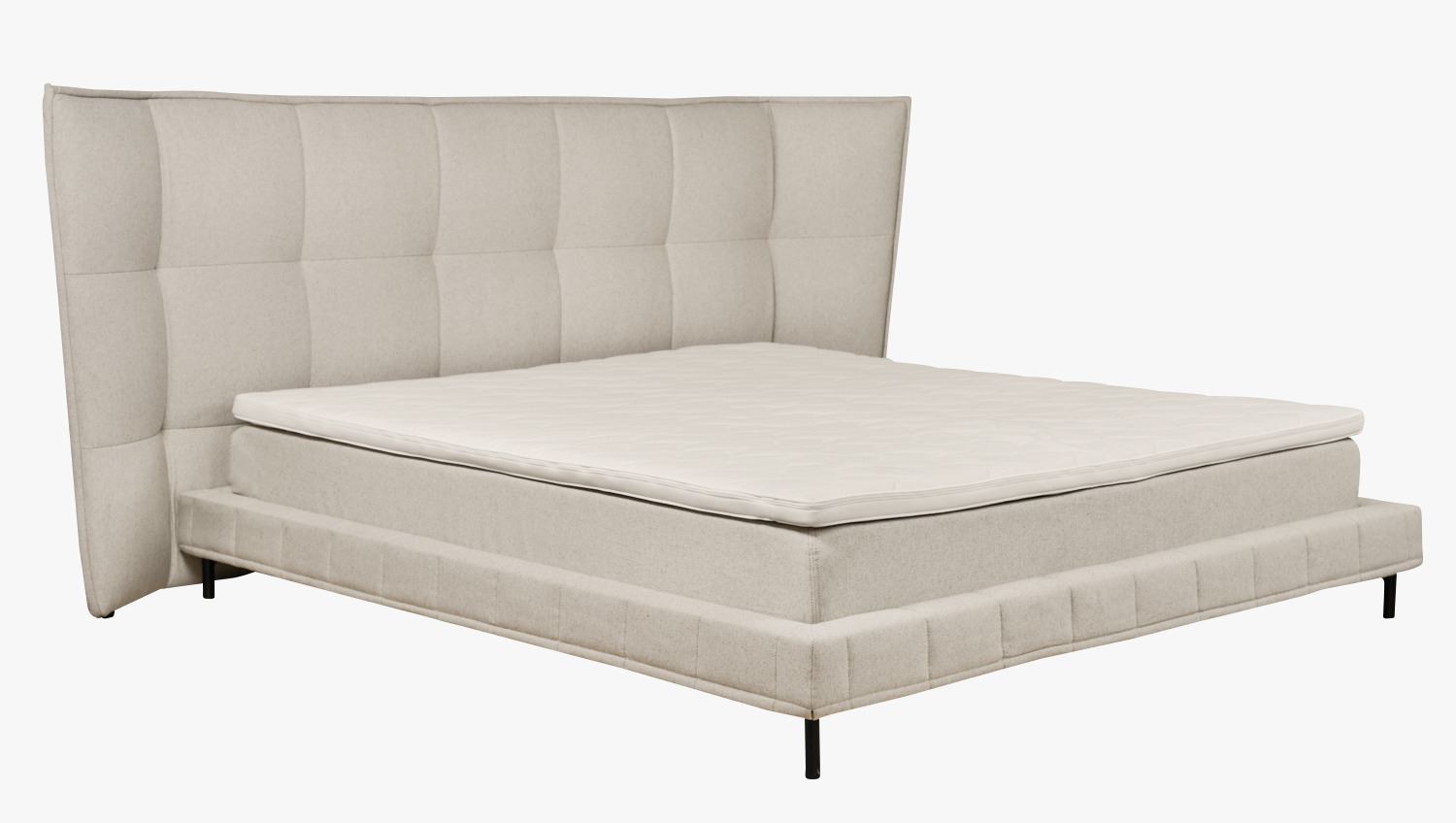 Sänky medium/kiinteä luonnonväri - 6