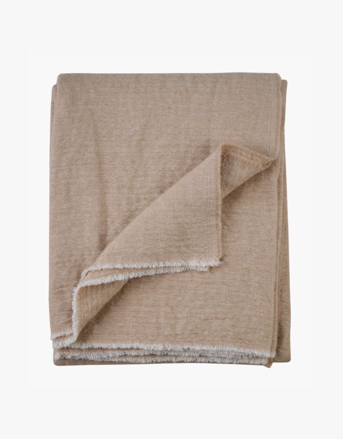 Torkkupeitto beige - 130x170 cm beige - 1