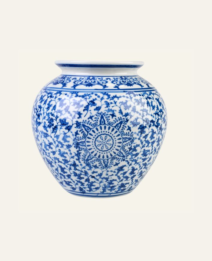 Maljakko moniväri/sininen - 22x22x21 cm moniväri/sininen - 1