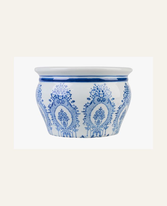 Kukkaruukku moniväri/sininen - 10,3x10,3x7,5 cm moniväri/sininen - 1