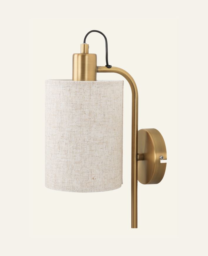 Seinälamppu messinki - 20x13x32 cm messinki - 1