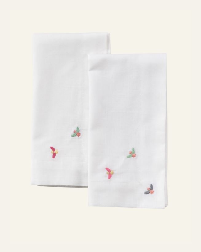 Lautasliina valkoinen - 47x47 cm valkoinen - 1