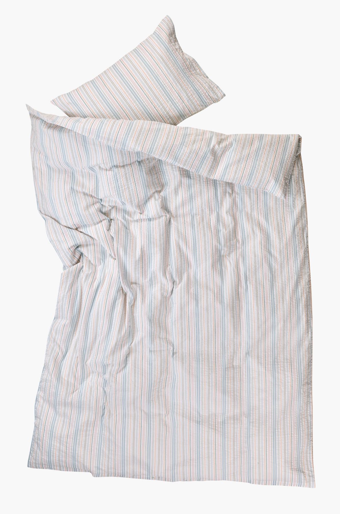 Pussilakanasetti kreppipuuvillaa moniväri - 3