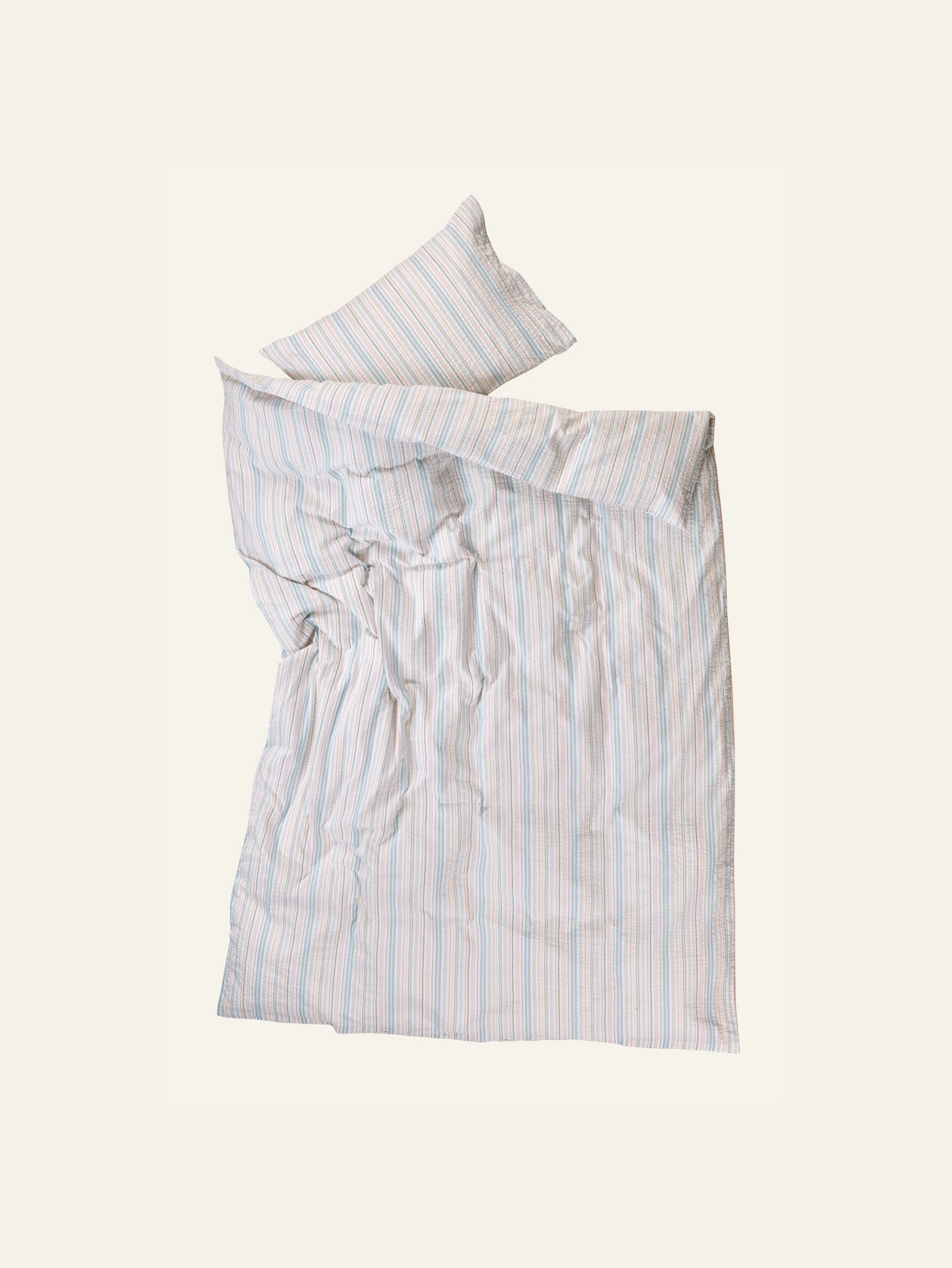 Pussilakanasetti kreppipuuvillaa moniväri - 3