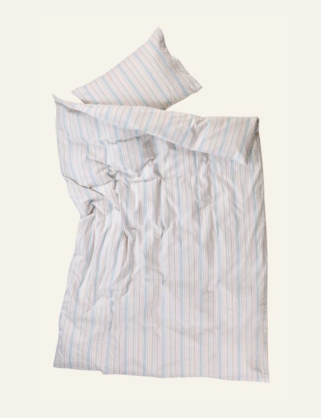 Pussilakanasetti kreppipuuvillaa moniväri - 3