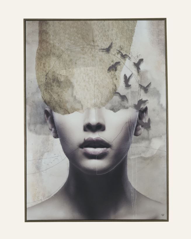 Taulu ruskea - 50x70 cm ruskea - 1