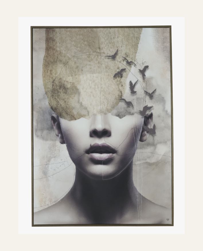 Taulu ruskea - 50x70 cm ruskea - 1