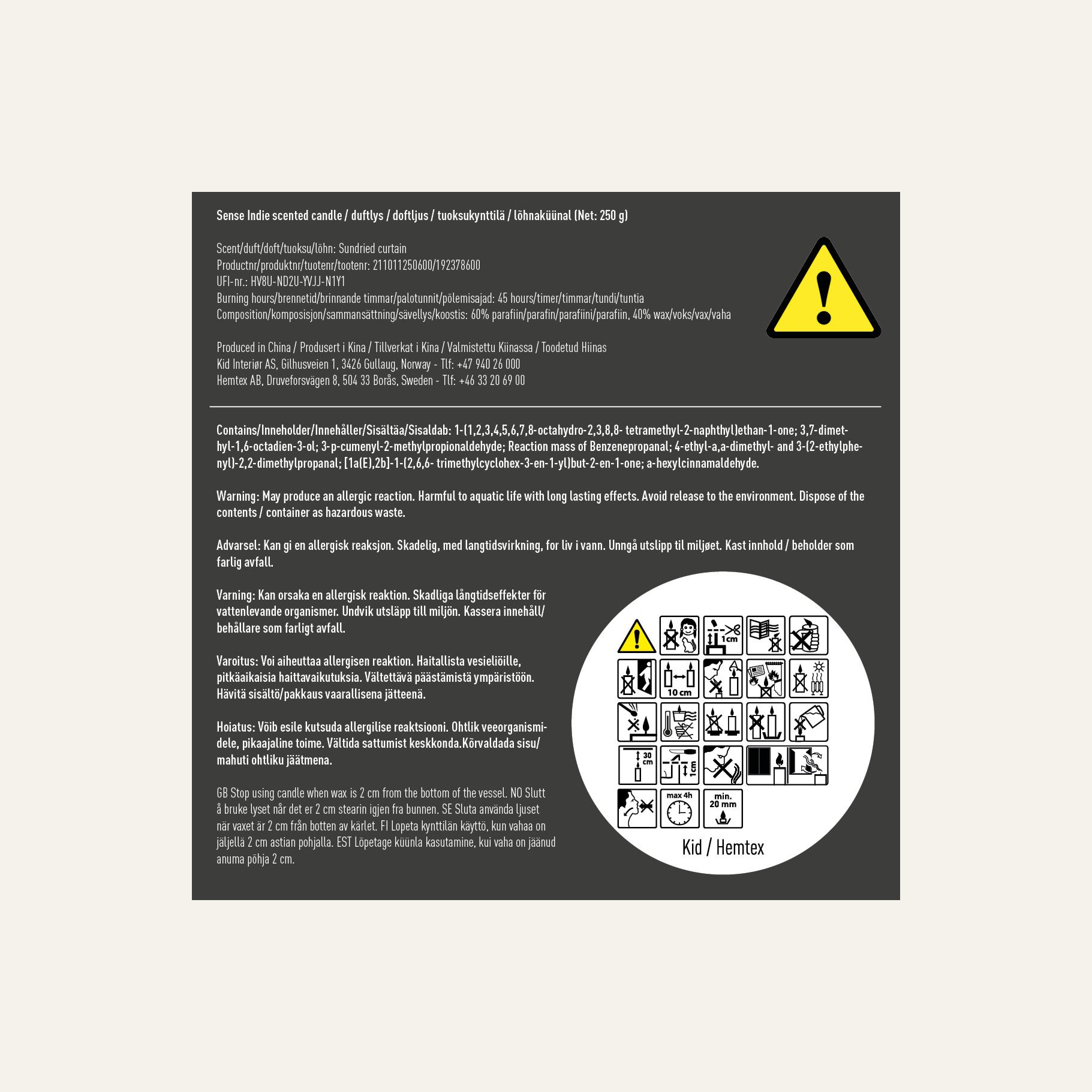 Tuoksukynttilä sininen - 3