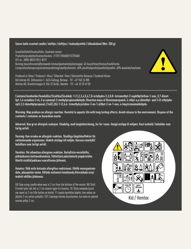 Tuoksukynttilä sininen - 3