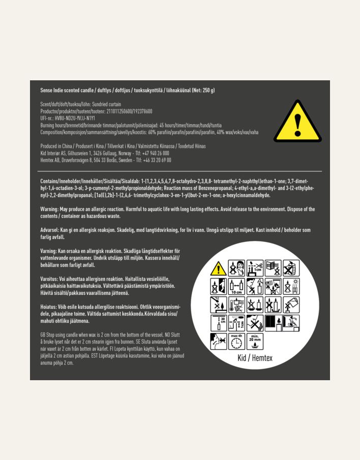Tuoksukynttilä sininen - 3