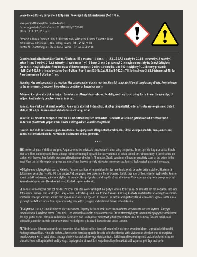 Huonetuoksu sininen - 3